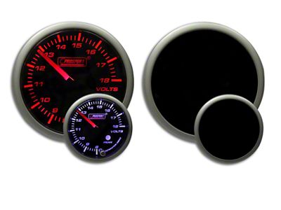 Prosport 52mm Premium Series Volt Gauge; Electrical; Amber/White (Universal; Some Adaptation May Be Required)