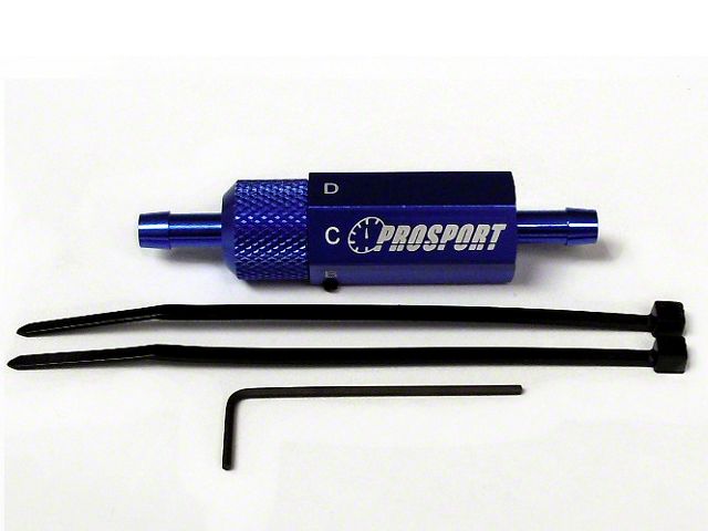 Prosport Manual Boost Controller; Blue (Universal; Some Adaptation May Be Required)