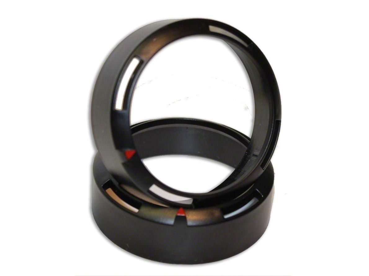 Prosport 60mm Premium Series Bezel Cover; Black (Universal; Some Adaptation May Be Required)