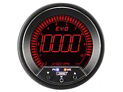 Prosport 80mm Premium EVO Series Tachometer; 85mm (Universal; Some Adaptation May Be Required)