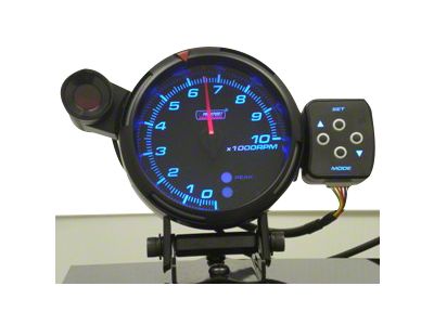 Prosport 80mm Premium Series Tachometer; 95mm (Universal; Some Adaptation May Be Required)