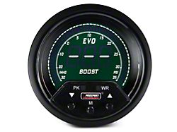 Prosport 60mm Premium EVO Series Boost Gauge; Electrical; 35 PSI; Blue/Red/Green/White (Universal; Some Adaptation May Be Required)