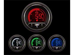 Prosport 52mm Premium EVO Series Fuel Level Gauge; Electrical; Blue/Red/Green/White (Universal; Some Adaptation May Be Required)