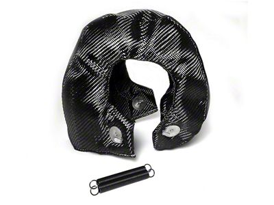 Prosport T4 Turbo Heat Shield Blanket; Carbon Fiber (Universal; Some Adaptation May Be Required)