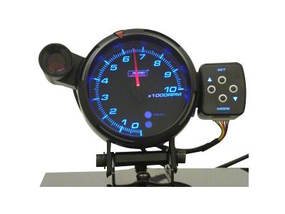 Prosport 80mm Premium Series Tachometer; 80mm (Universal; Some Adaptation May Be Required)