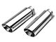 C&L Dual Exhaust System with Polished Tips; Side/Rear Exit (11-14 3.5L EcoBoost F-150)