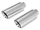 C&L Proven Ground Series Dual Exhaust System with Polished Tips; Side/Rear Exit (11-14 3.7L F-150)