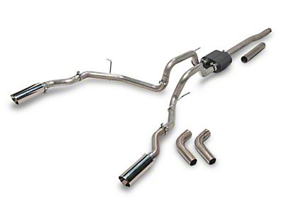 Truck Exhaust Kits - DIY Dual Exhaust System 2.5 SS Pipe Flowmaster
