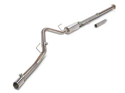 C&L Proven Ground Series 3-Inch Single Exhaust System with Polished Tip; Side Exit (15-20 5.0L F-150)