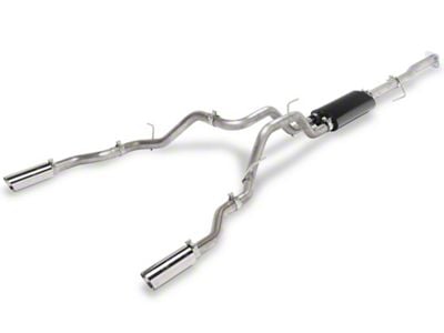 Proven Ground Dual Exhaust System with Polished Tips; Side/Rear Exit (11-14 5.0L F-150)