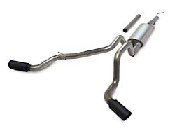 Proven Ground Dual Exhaust System with Black Tips; Side Exit (20-22 7.3L F-250 Super Duty)