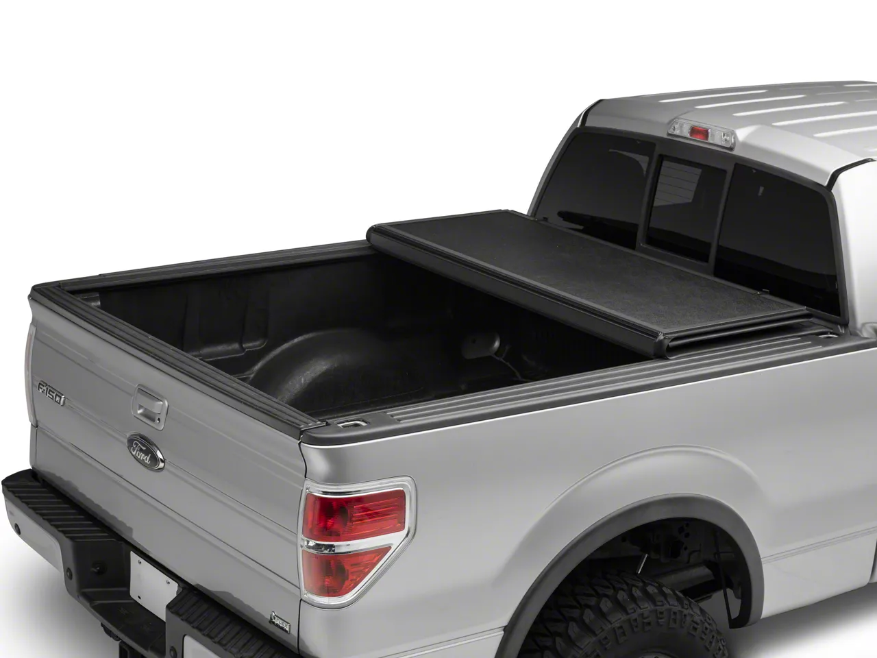 Proven Ground F-150 Low Profile Hard Tri-Fold Tonneau Cover Proven Ground F-150 Low Profile Hard Tri-Fold Tonneau Cover