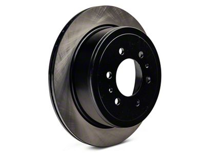 C&L OE Replacement Black Coated 6-Lug Rotor; Rear (04-11 F-150)