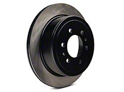 C&L OE Replacement Black Coated 6-Lug Rotors; Rear Pair (04-11 F-150)