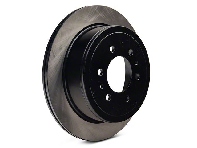 C&L OE Replacement Black Coated 6-Lug Rotors; Rear Pair (04-11 F-150)