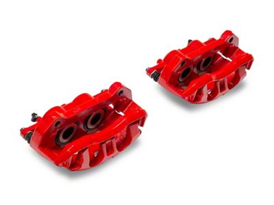 C&L Performance Front Brake Calipers; Red (12-20 2WD/4WD F-150)