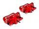 C&L Performance Rear Brake Calipers; Red (12-14 2WD/4WD F-150; 15-17 F-150 w/ Manual Parking Brake; 17-18 F-150 Raptor)