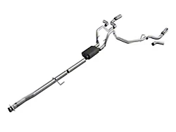 C&L Proven Ground Series Dual Exhaust System with Polished Tips; Side/Rear Exit (15-20 5.0L F-150)