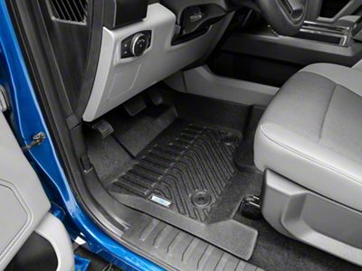 Proven Ground TruShield Precision Molded Front Floor Liners; Black (15-25 F-150)