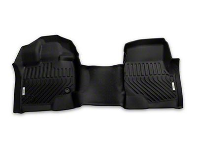 Proven Ground Precision Molded Front Over the Hump and Rear Floor Liners; Black (15-24 F-150 SuperCrew)