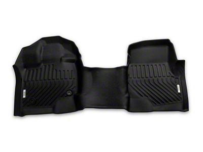 Proven Ground Precision Molded Front Over the Hump and Rear Floor Liners; Black (15-25 F-150 SuperCrew)