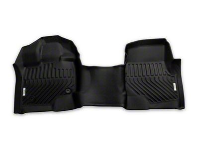 Proven Ground Precision Molded Front Over the Hump Floor Liners; Black (15-25 F-150 SuperCab, SuperCrew)