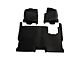 Proven Ground Trushield Precision Molded Front and Rear Floor Liners; Black (09-14 F-150 SuperCrew)