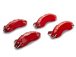 Proven Ground Brake Caliper Covers; Red; Front and Rear (12-14 F-150; 15-20 F-150 w/ Manual Parking Brake)