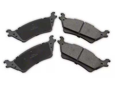 C&L Super Sport HD Ceramic Brake Pads; Rear Pair (12-14 F-150; 15-17 F-150 w/ Manual Parking Brake)
