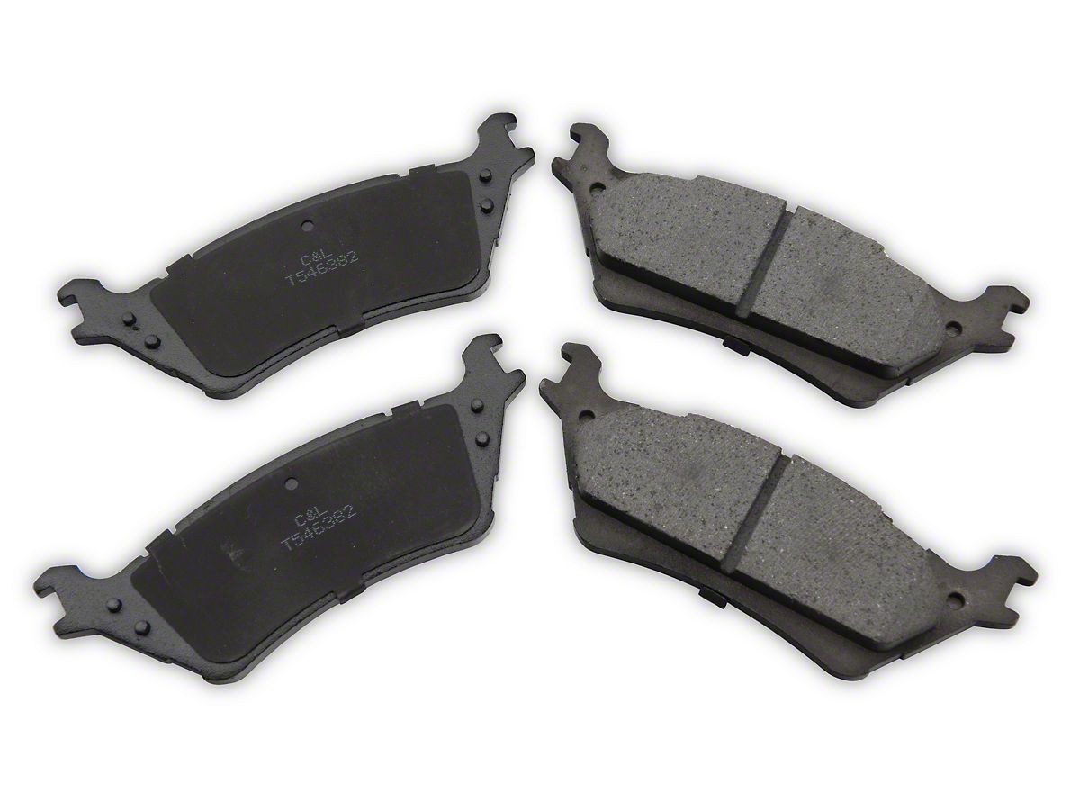 C&L F-150 Super Sport HD Ceramic Brake Pads; Rear Pair T546382 (12 