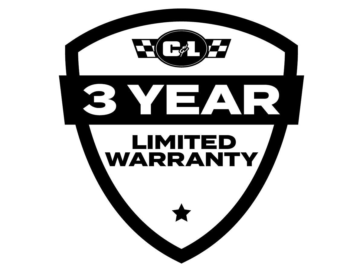 C&L F-150 Super Sport HD Cross-Drilled and Slotted Rotor; Front 