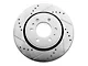 C&L Super Sport HD Cross-Drilled and Slotted Rotor; Front Driver Side (10-20 F-150)
