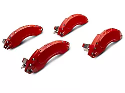 Proven Ground Brake Caliper Covers; Red; Front and Rear (13-24 F-250 Super Duty)