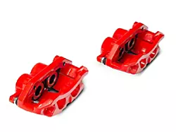 C&L Performance Front Brake Calipers; Red (09-18 RAM 1500)