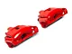 C&L Performance Rear Brake Calipers; Red (02-18 RAM 1500, Excluding SRT-10 & Mega Cab)