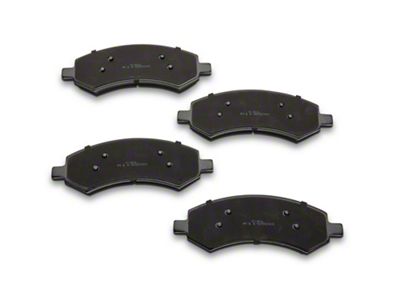 C&L Super Sport HD Ceramic Brake Pads; Front Pair (06-18 RAM 1500, Excluding SRT-10 & Mega Cab)