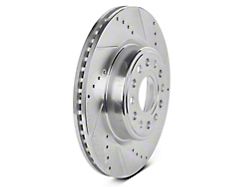 C&L Super Sport HD Cross-Drilled and Slotted 6-Lug Rotors; Front Pair (19-24 RAM 1500, Excluding TRX)