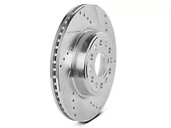 C&L Super Sport HD Cross-Drilled and Slotted 6-Lug Rotors; Front Pair (19-24 RAM 1500, Excluding TRX)