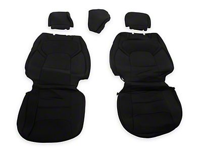 Housse De Siège Conducteur (Partie Basse) Pour Dodge Ram 1500-5500 2013-2018 Noir