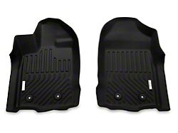 Proven Ground Precision Molded Front and Rear Floor Liners; Black (19-24 Ranger SuperCrew)