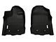 Proven Ground Precision Molded Front and Rear Floor Liners; Black (19-24 Ranger SuperCrew)