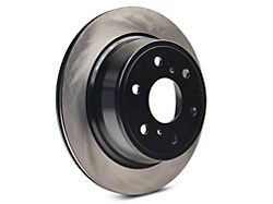 C&L OE Replacement Black Coated 6-Lug Rotors; Rear Pair (14-18 Sierra 1500)