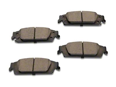 C&L Super Sport HD Ceramic Brake Pads; Rear Pair (14-18 Sierra 1500)