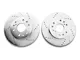 C&L Super Sport HD Cross-Drilled and Slotted 6-Lug Rotors; Front Pair (07-18 Sierra 1500)