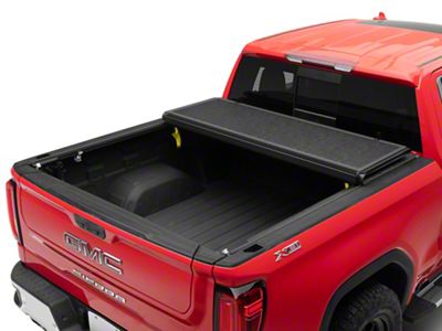 Proven Ground Low Profile Hard Tri-Fold Tonneau Cover (19-24 Sierra 1500 w/ 5.80-Foot Short & 6.50-Foot Standard Box)