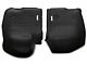 Proven Ground Precision Molded Front and Rear Floor Liners; Black (20-24 Sierra 2500 HD Crew Cab w/o Rear Seat Storage)