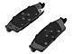 C&L OE Replacement Black Coated 6-Lug Brake Rotor and Pad Kit; Rear (14-18 Silverado 1500)
