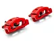 C&L Performance Front Brake Calipers; Red (07-18 Silverado 1500)