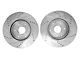 C&L Super Sport HD Cross-Drilled and Slotted 6-Lug Rotors; Front Pair (19-24 Silverado 1500)