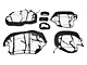 Proven Ground Neoprene Front and Rear Seat Covers; Black (14-18 Silverado 1500 Crew Cab)